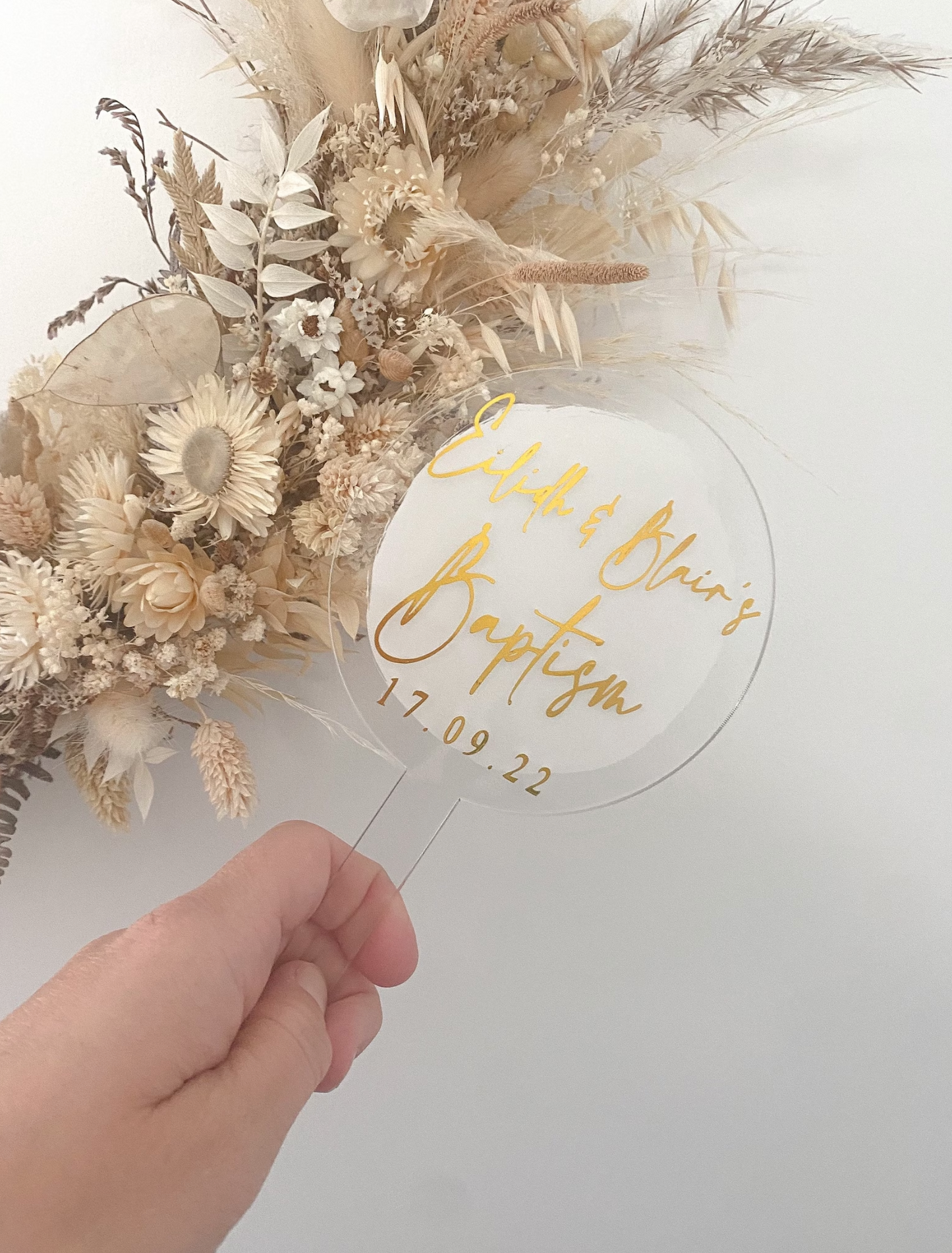 Baptism cake topper, christening cake topper, personalised christening baptism cake topper, special date, date, statement cake topper, acrylic cake topper, acrylic christening cake topper,