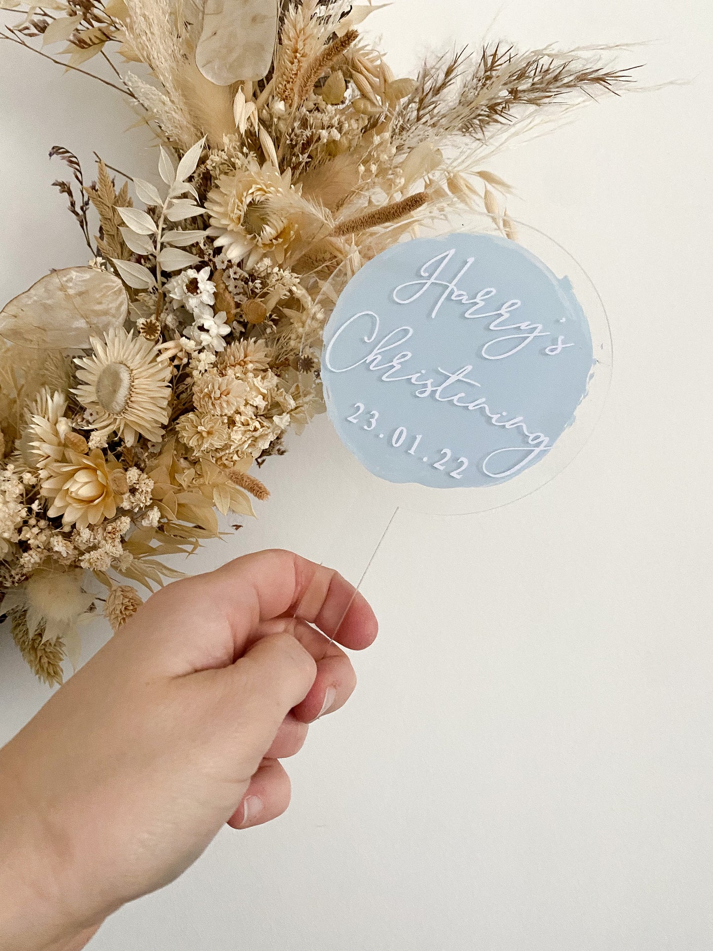 Baptism cake topper, christening cake topper, personalised christening baptism cake topper, special date, date, statement cake topper, acrylic cake topper, acrylic christening cake topper,